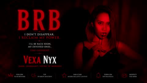 Vexa Nyx online show from 06.03.26