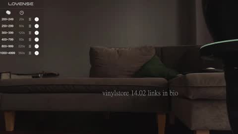 Snapshot of vinylstore chatting on 02.14.25 Diva Silvia online show from 02.14.25