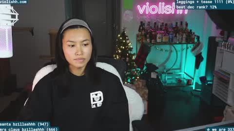 Snapshot of violishh chatting on 12.18.24 follow me on twitter violishh and ig violishh  online show from 12.18.24