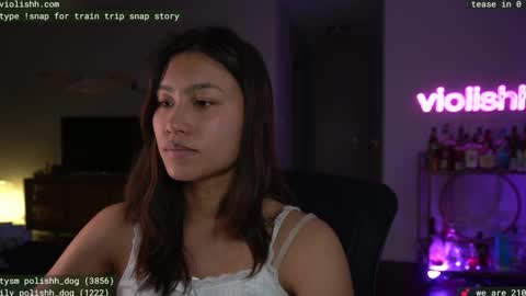 Snapshot of violishh chatting on 03.04.25 follow me on twitter violishh and ig violishh  online show from 03.04.25