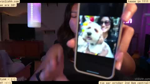 Snapshot of violishh chatting on 09.30.25 follow me on twitter violishh and ig violishh  online show from 09.30.25