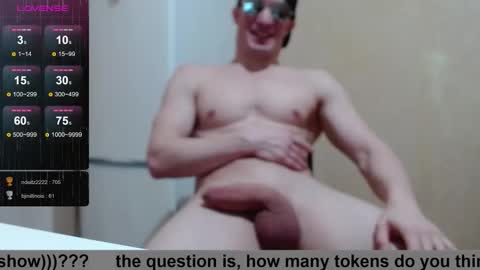 SexyMan online show from 11.14.25