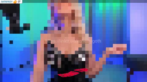 Snapshot of xcherrygoth chatting on 03.15.26 Cherry Goth online show from 03.15.26