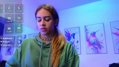 Snapshot of xkim_starx chatting on 01.27.25 welcome friends online show from 01.27.25