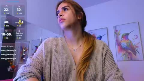 Snapshot of xkim_starx chatting on 02.10.25 welcome friends online show from 02.10.25