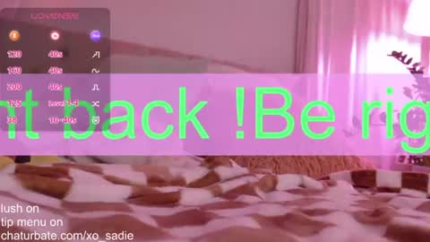 Xo Sadie online show from 06.23.26