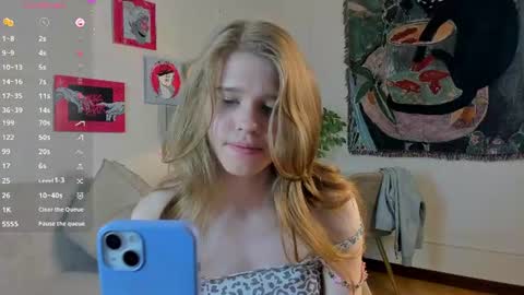 Elizabeth brunette -- Darline blonde  online show from 07.29.26