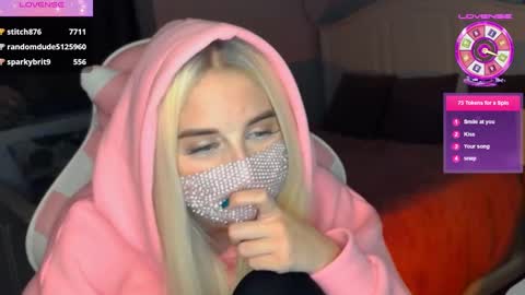 Snapshot of your___barbie chatting on 01.02.25 Barbie online show from 01.02.25