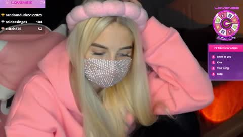 Snapshot of your___barbie chatting on 01.03.25 Barbie online show from 01.03.25