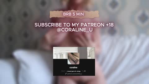 Snapshot of your_coraline_ chatting on 01.25.25 your_coraline_ online show from 01.25.25