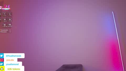 Snapshot of yssadiamonds chatting on 11.26.25 yssadiamonds online show from 11.26.25