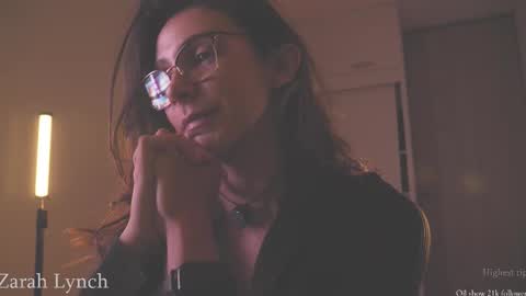 Snapshot of zarahlynch chatting on 02.10.26 Miss Lynch Next show 2911 online show from 02.10.26