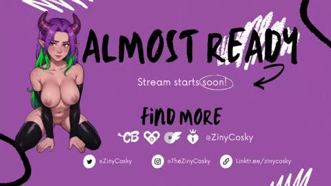 Snapshot of ziny_cosky chatting on 05.20.26 Ziny Cosky online show from 05.20.26