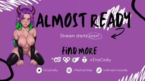 Snapshot of ziny_cosky chatting on 05.24.26 Ziny Cosky online show from 05.24.26