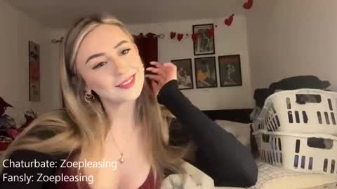 Snapshot of zoepleasing chatting on 02.23.26 zoepleasing online show from 02.23.26