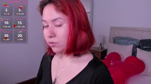 Snapshot of zoes_mile chatting on 02.14.25 Zoes online show from 02.14.25