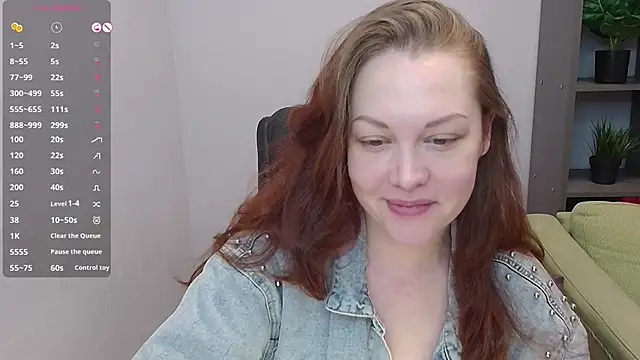 Snapshot of CutieGinger chatting on 10.19.25 CutieGinger online show from 10.19.25