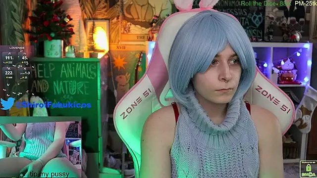 ShiroiFubuki online show from 12.15.24