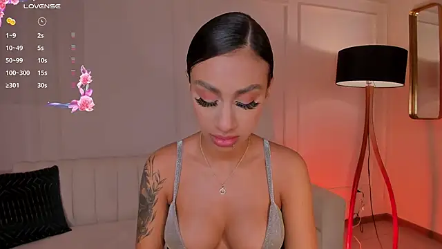 Snapshot of DannaCruz chatting on 02.07.25 DannaCruz online show from 02.07.25