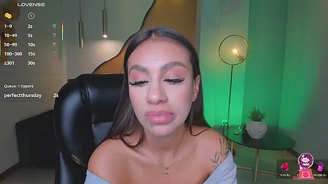 Snapshot of DannaCruz chatting on 02.08.25 DannaCruz online show from 02.08.25