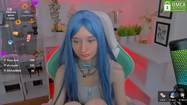 Snapshot of Katia_Kim chatting on 03.22.25 Katia Kim online show from 03.22.25