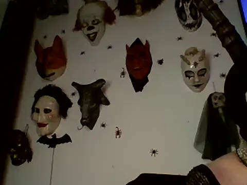 Snapshot of FeticheMacabre chatting on 03.02.25 FeticheMacabre online show from 03.02.25