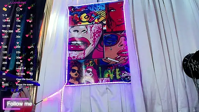 Snapshot of LatexDevil_Blondie chatting on 03.03.25 LatexDevil Blondie online show from 03.03.25