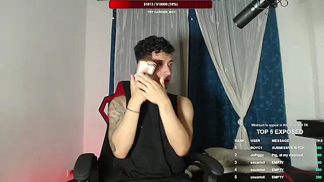 stevenSEX123 online show from 02.22.26