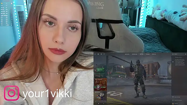 Snapshot of Vikki_Cheese chatting on 03.03.25 Vikki Cheese online show from 03.03.25