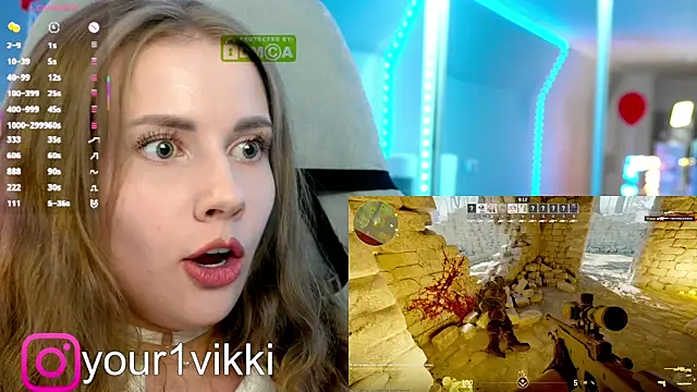 Snapshot of Vikki_Cheese chatting on 03.18.25 Vikki Cheese online show from 03.18.25