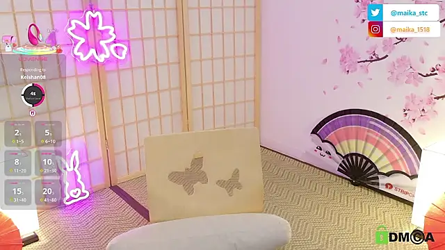 Snapshot of maika08 chatting on 10.18.25 maika08 online show from 10.18.25