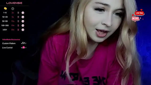 shy blondiee online show from 10.04.25