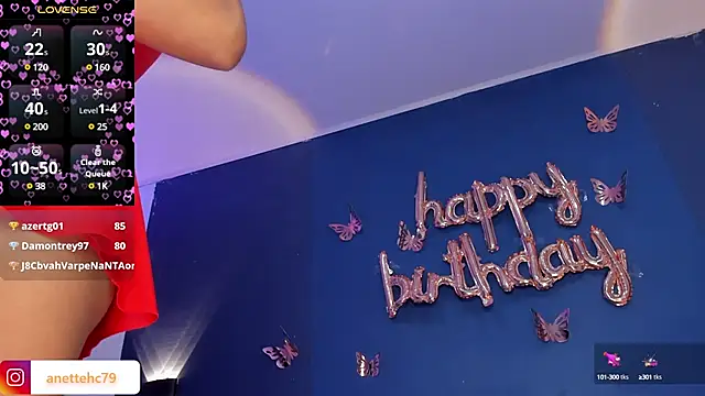 Anette  online show from 01.16.25