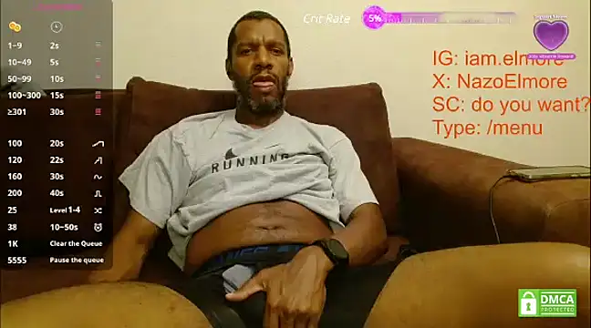 Snapshot of elmorenazost chatting on 01.26.25 elmorenazost online show from 01.26.25