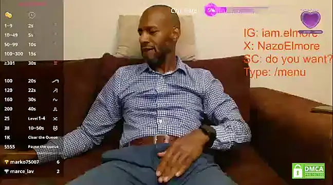 Snapshot of elmorenazost chatting on 01.31.25 elmorenazost online show from 01.31.25