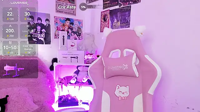 Sachi Meow online show from 11.23.25