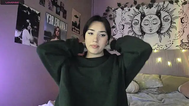 Snapshot of Anisawithlove chatting on 01.29.25 Anisawithlove online show from 01.29.25