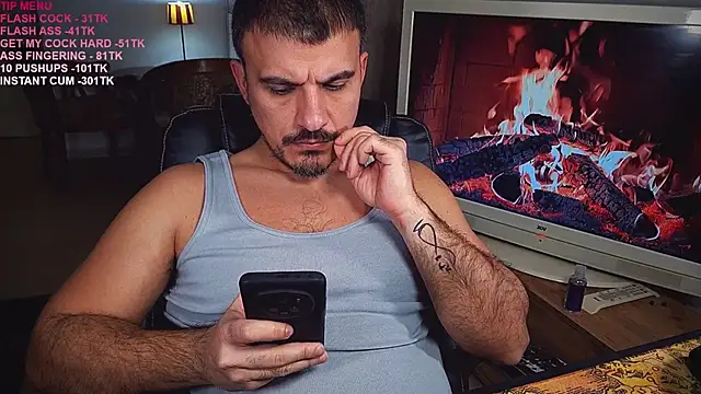 Snapshot of officeman7 chatting on 02.22.25 officeman7 online show from 02.22.25