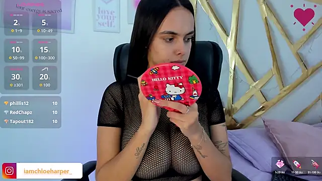 ChloeHarper  online show from 10.20.25