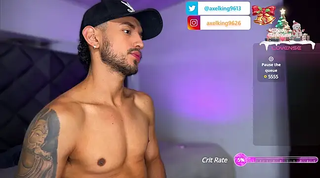 AxelKing1326 online show from 12.18.24