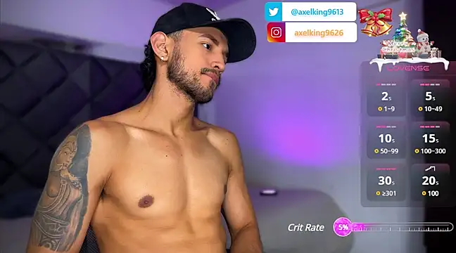 AxelKing1326 online show from 12.22.24