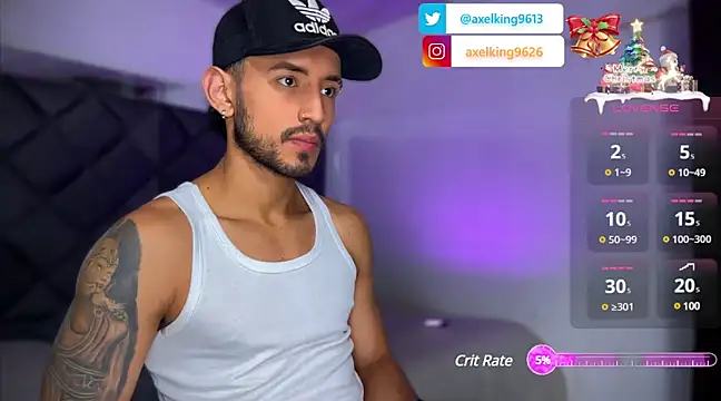 AxelKing1326 online show from 12.23.24