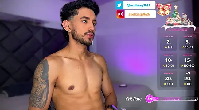 AxelKing1326 online show from 12.25.24