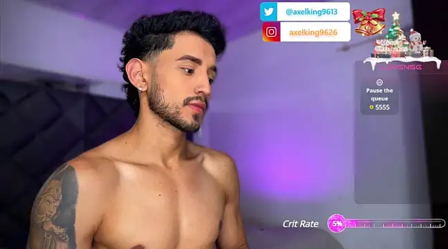 AxelKing1326 online show from 12.26.24