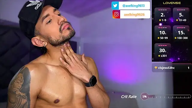 AxelKing1326 online show from 01.07.25