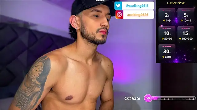 AxelKing1326 online show from 02.07.25