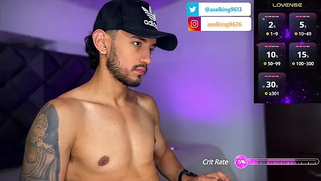 AxelKing1326 online show from 02.10.25