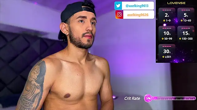 AxelKing1326 online show from 03.07.25