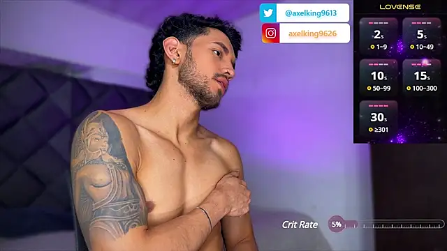 AxelKing1326 online show from 03.12.25