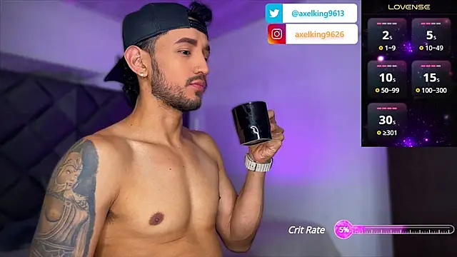 AxelKing1326 online show from 03.12.25